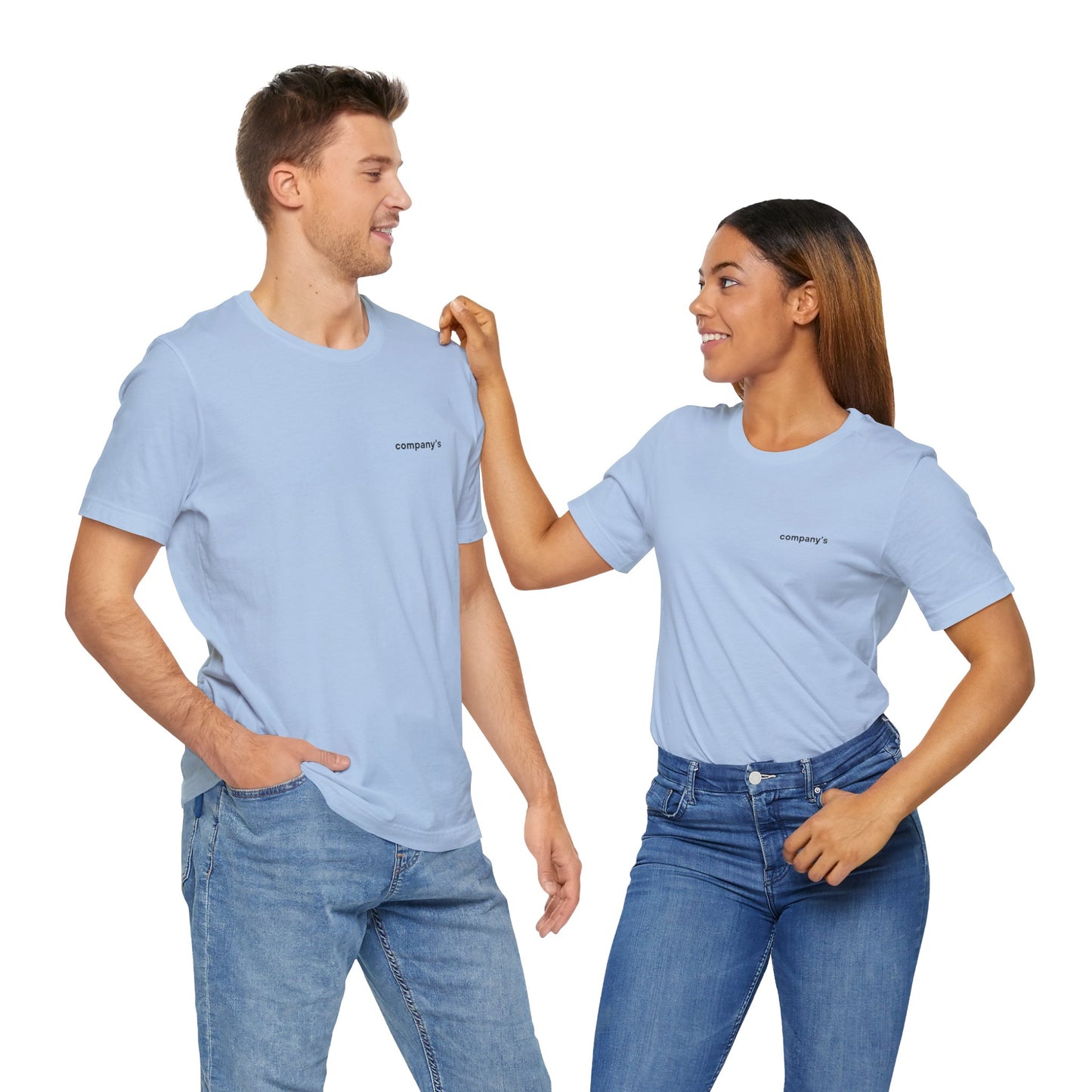 PLAYERA UNISEX JERSEY, COMPANY’S LOGO MINIMALISTA.