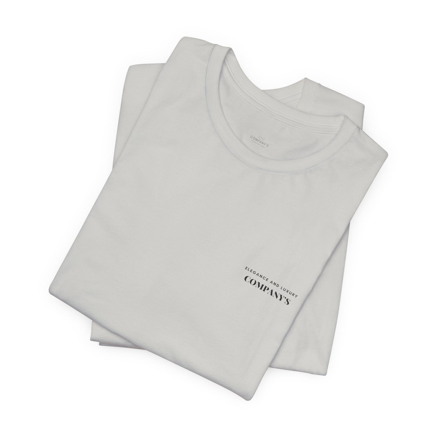 PLAYERA UNISEX JERSEY COMPANY’S LOGO ELEGANCE AND LUXURY.