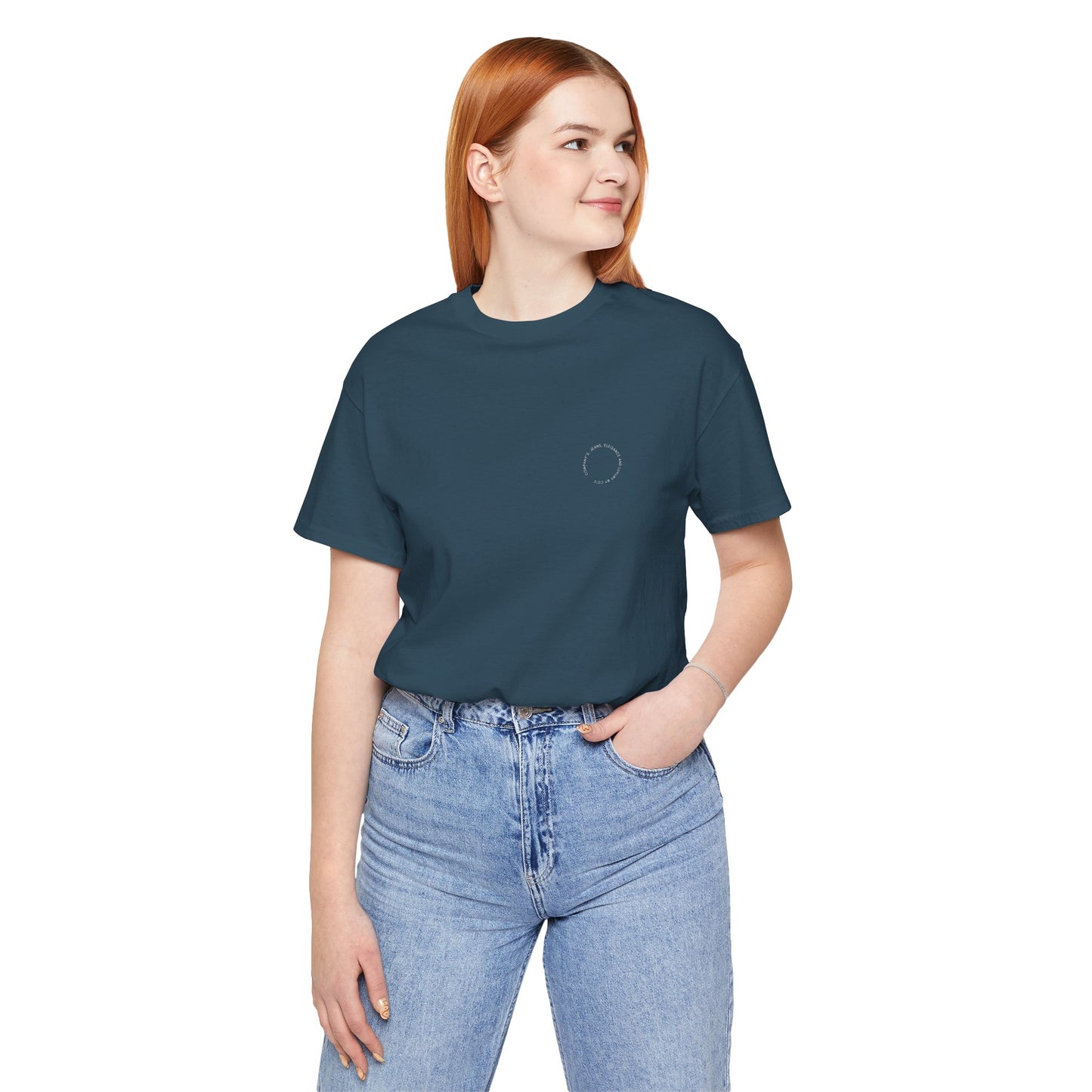 PLAYERA UNISEX COMPANY’S JERSEY, LOGO CIRCULAR.