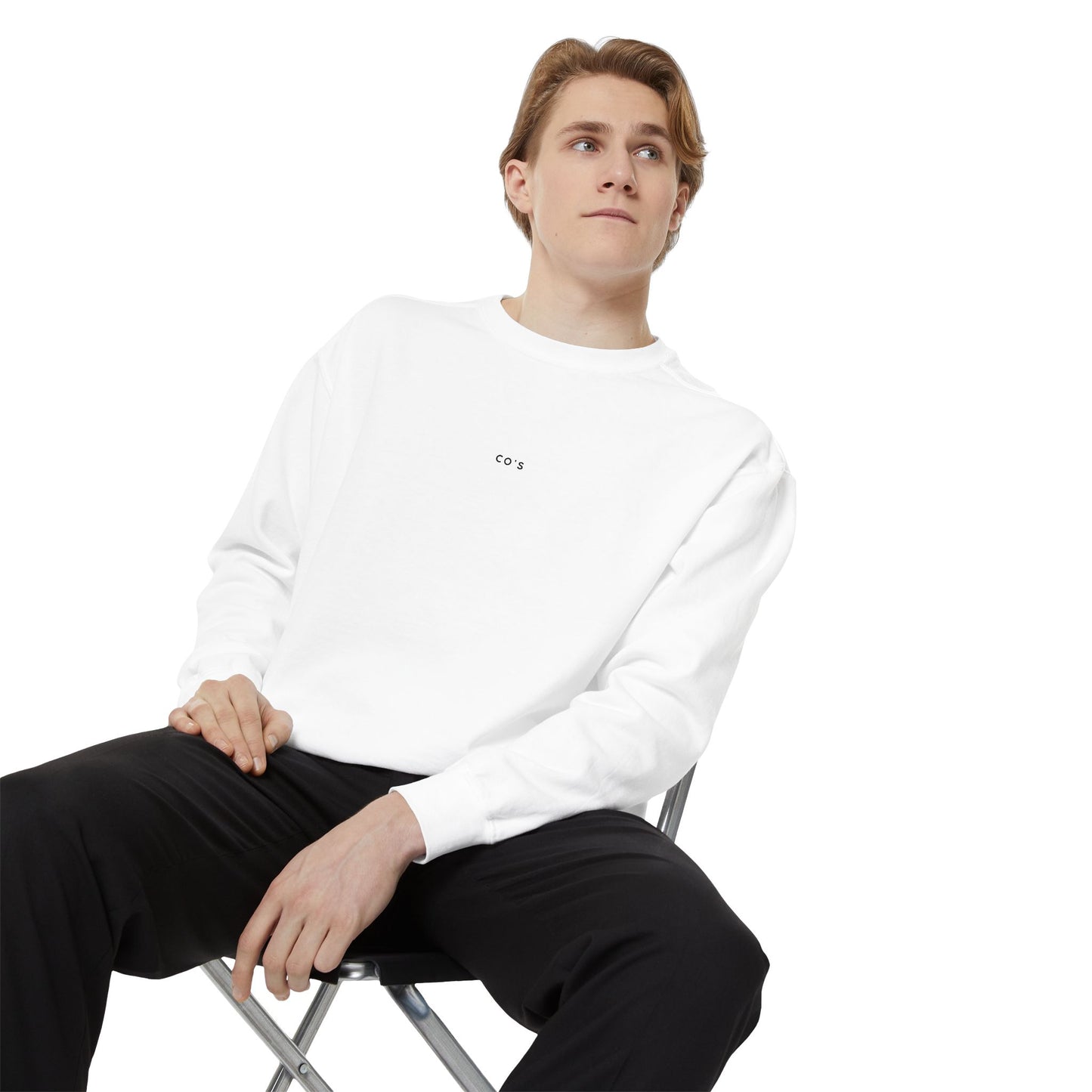 SUDADERA PARA CABALLERO COMPANY’S CO’S LOGO.