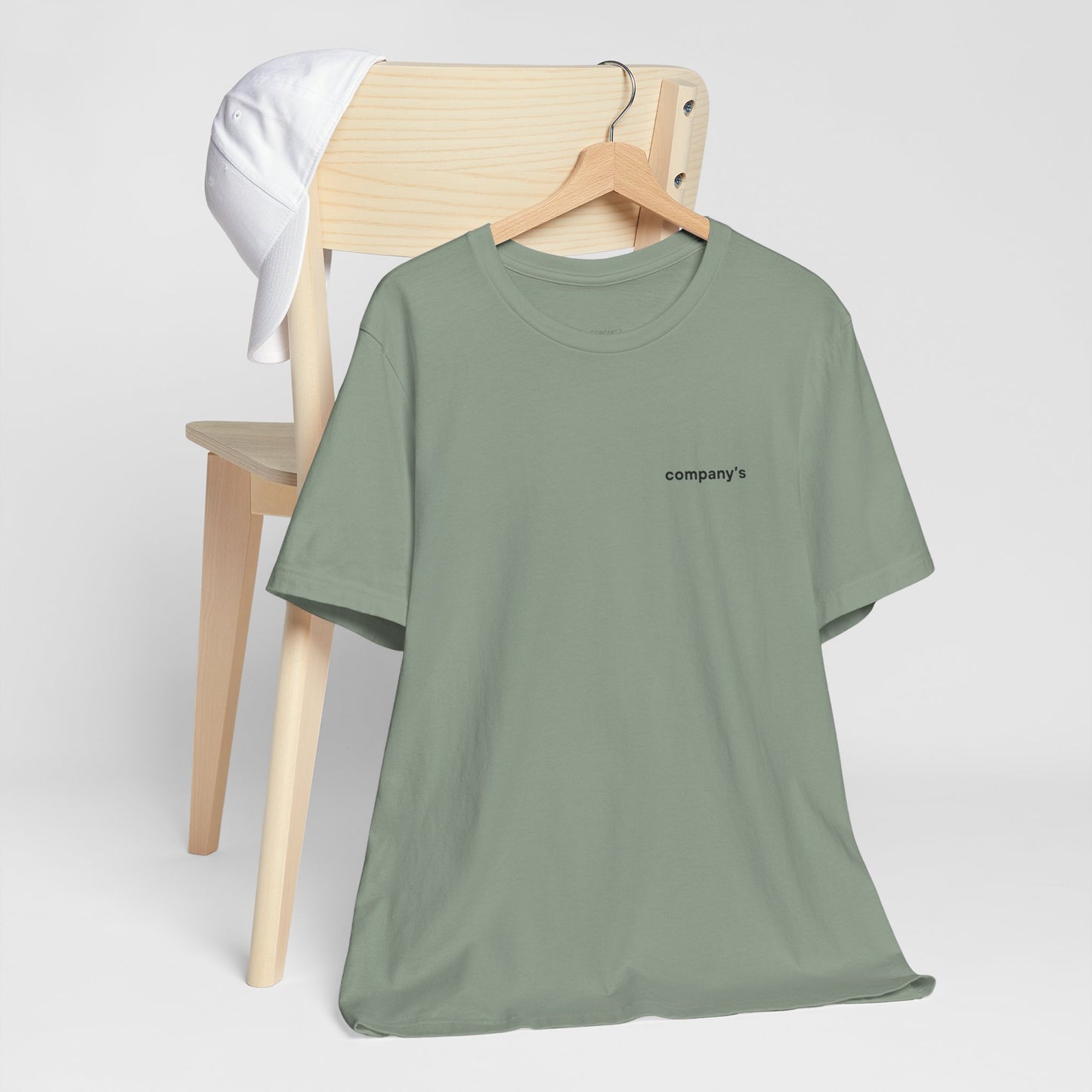 PLAYERA UNISEX JERSEY, COMPANY’S LOGO MINIMALISTA.