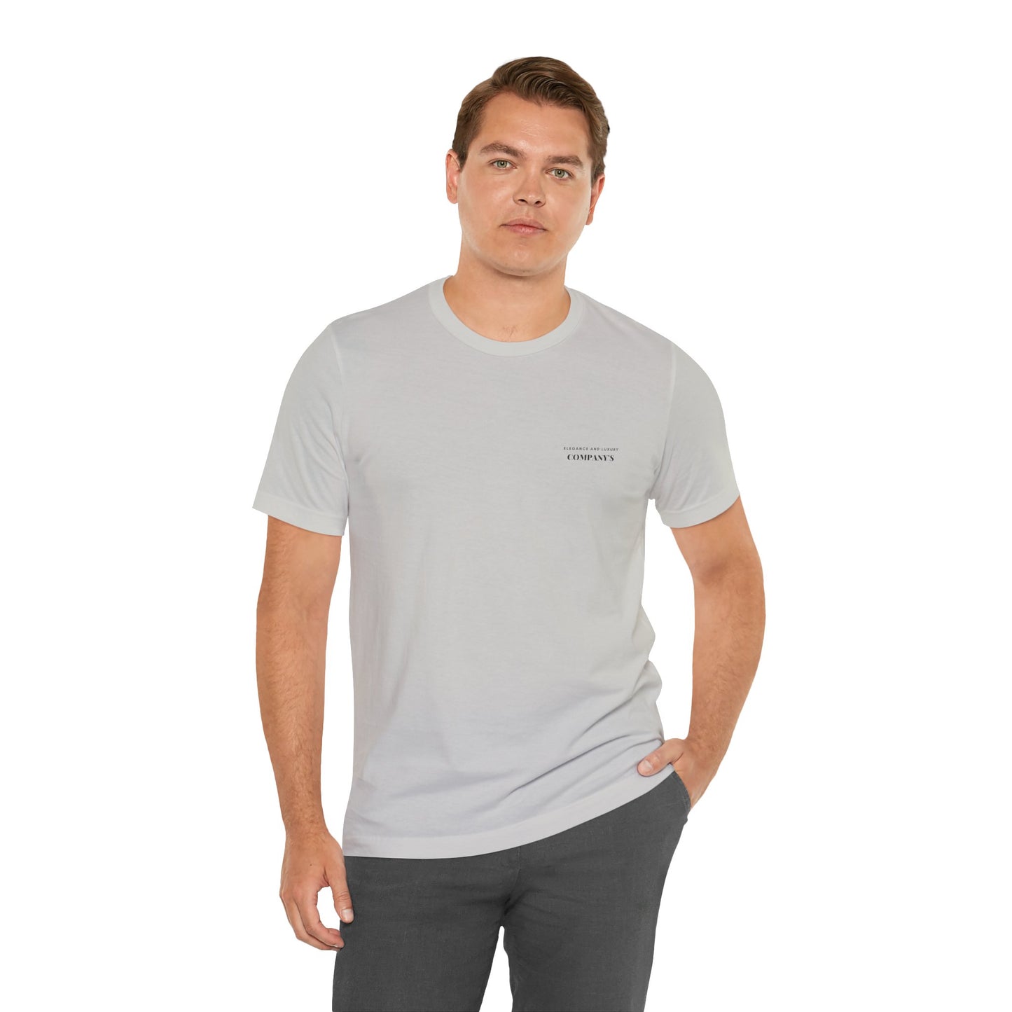 PLAYERA UNISEX JERSEY COMPANY’S LOGO ELEGANCE AND LUXURY.
