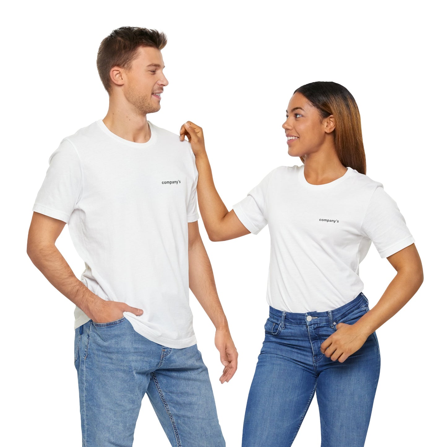 PLAYERA UNISEX JERSEY, COMPANY’S LOGO MINIMALISTA.