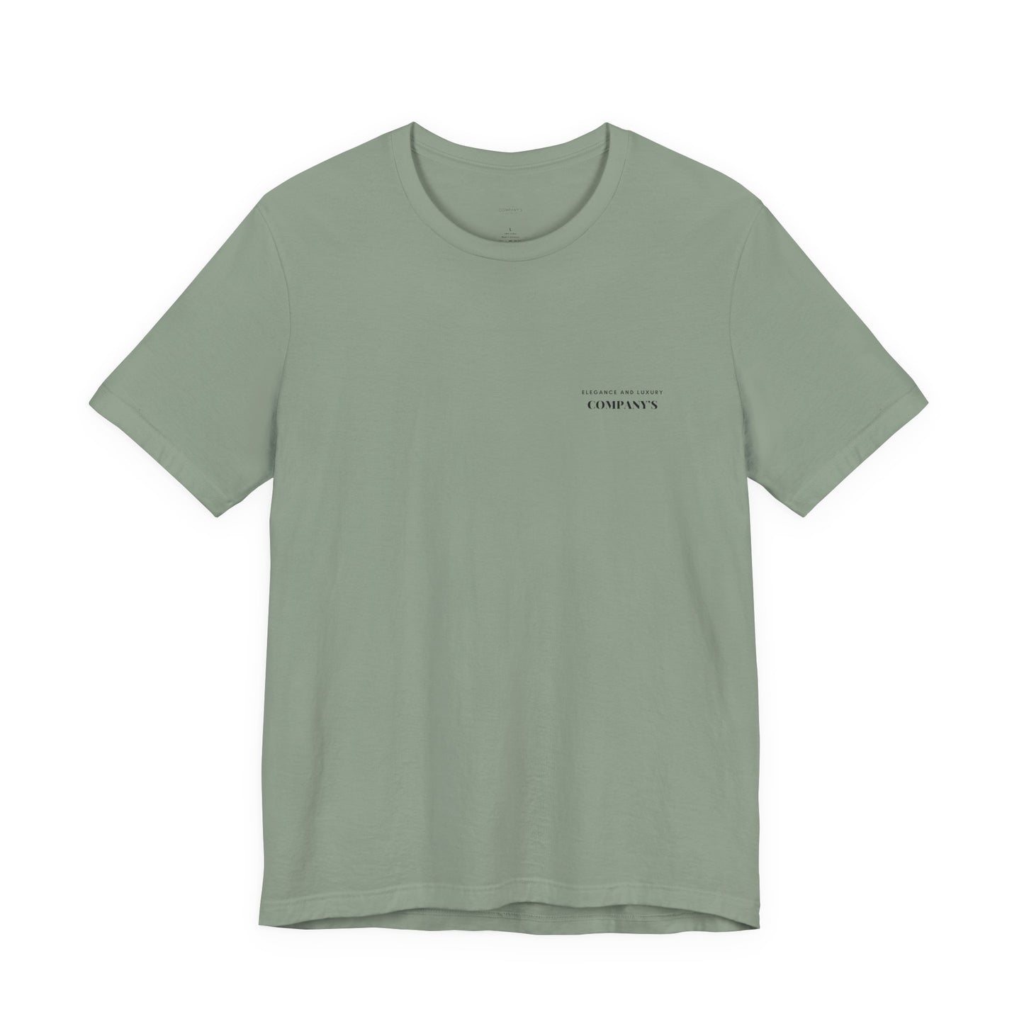 PLAYERA UNISEX JERSEY COMPANY’S LOGO ELEGANCE AND LUXURY.