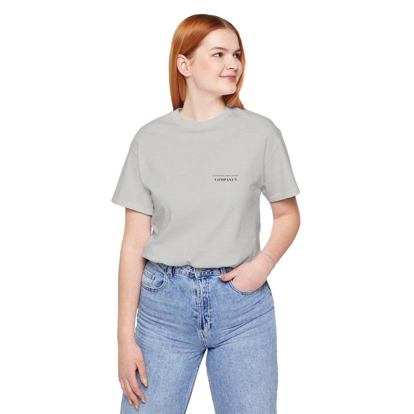 PLAYERA UNISEX JERSEY COMPANY’S LOGO ELEGANCE AND LUXURY.