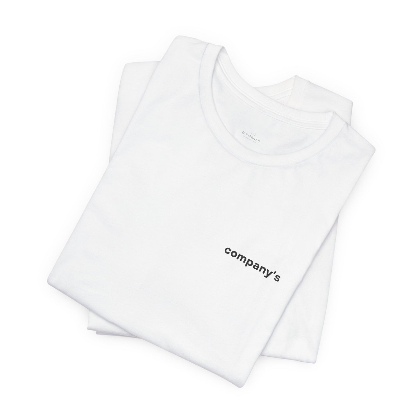 PLAYERA UNISEX JERSEY, COMPANY’S LOGO MINIMALISTA.