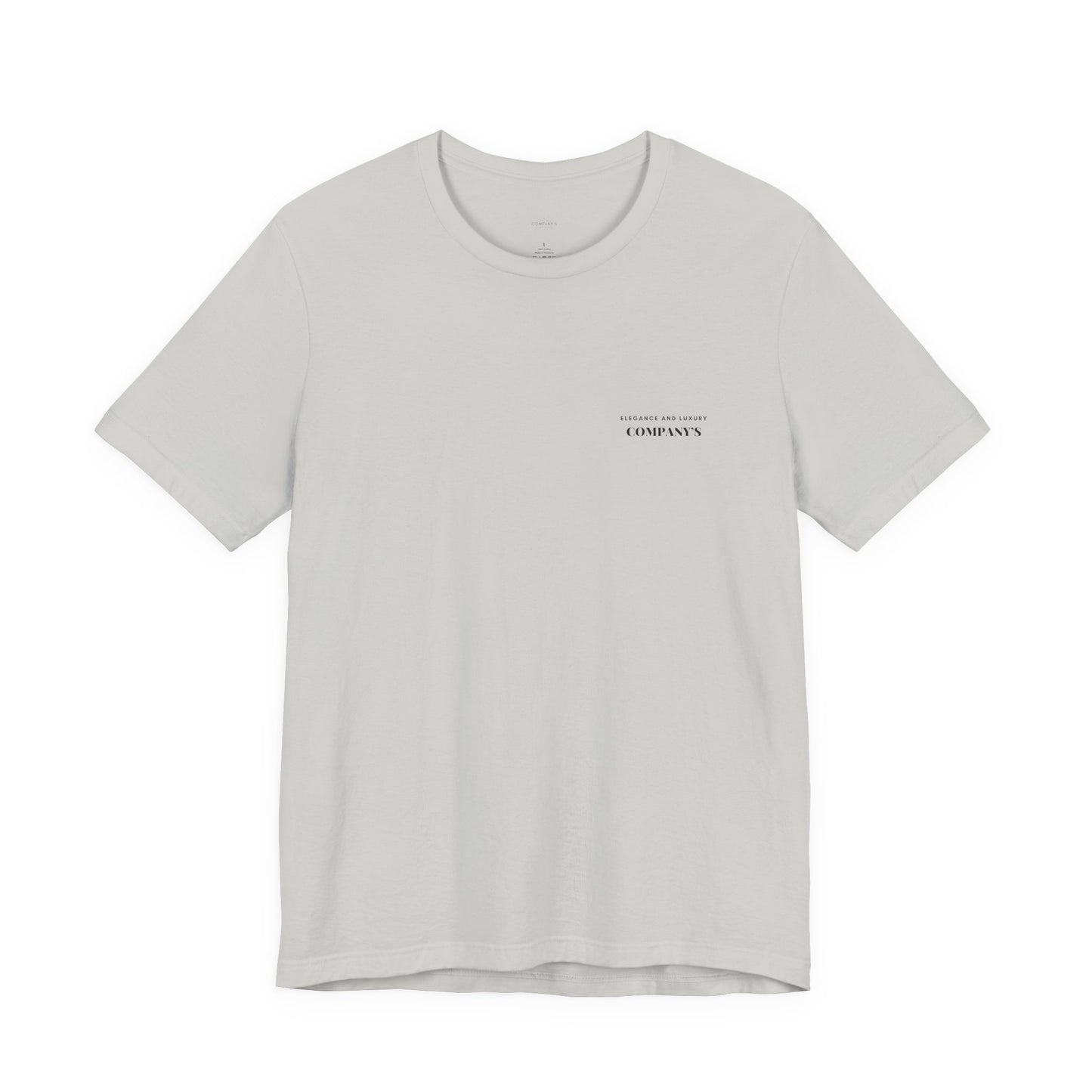 PLAYERA UNISEX JERSEY COMPANY’S LOGO ELEGANCE AND LUXURY.