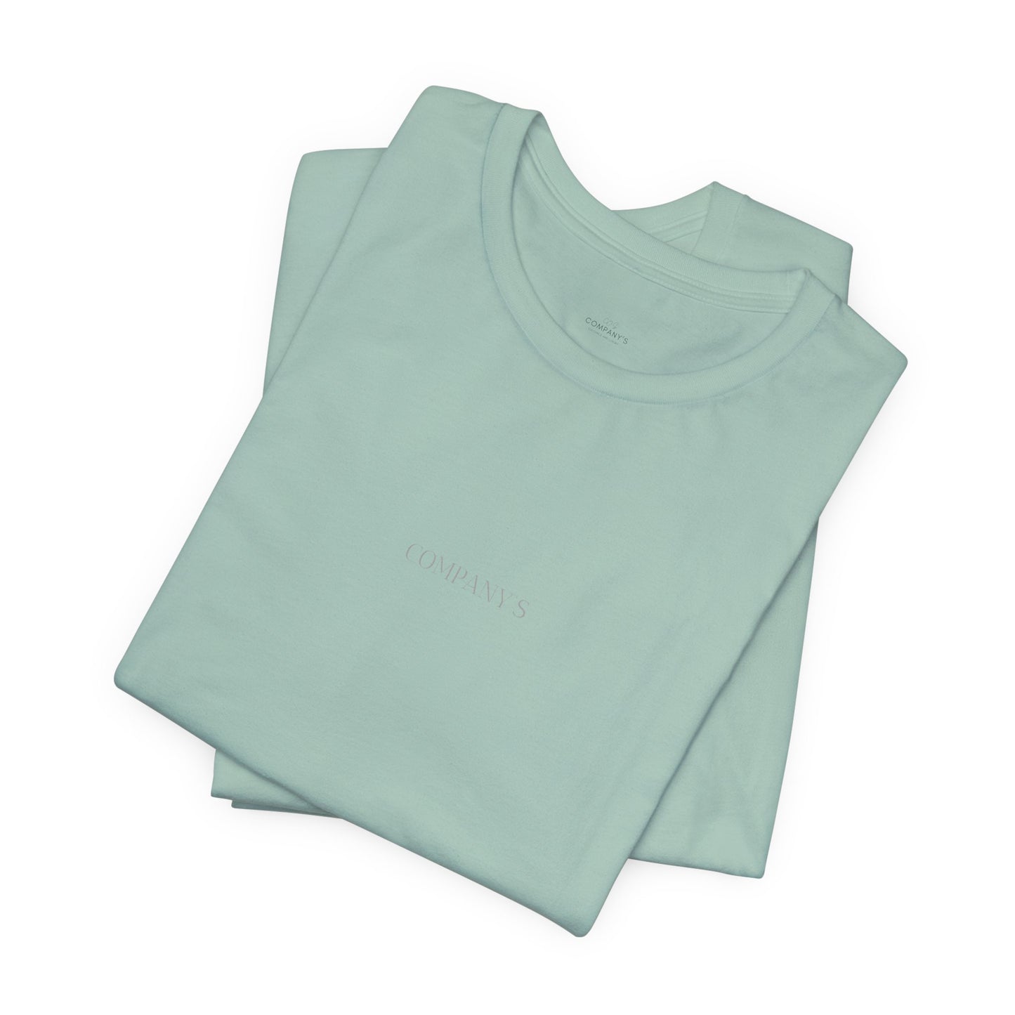 PLAYERA UNISEX JERSEY LOGO COMPANY’S ELEGANCE.