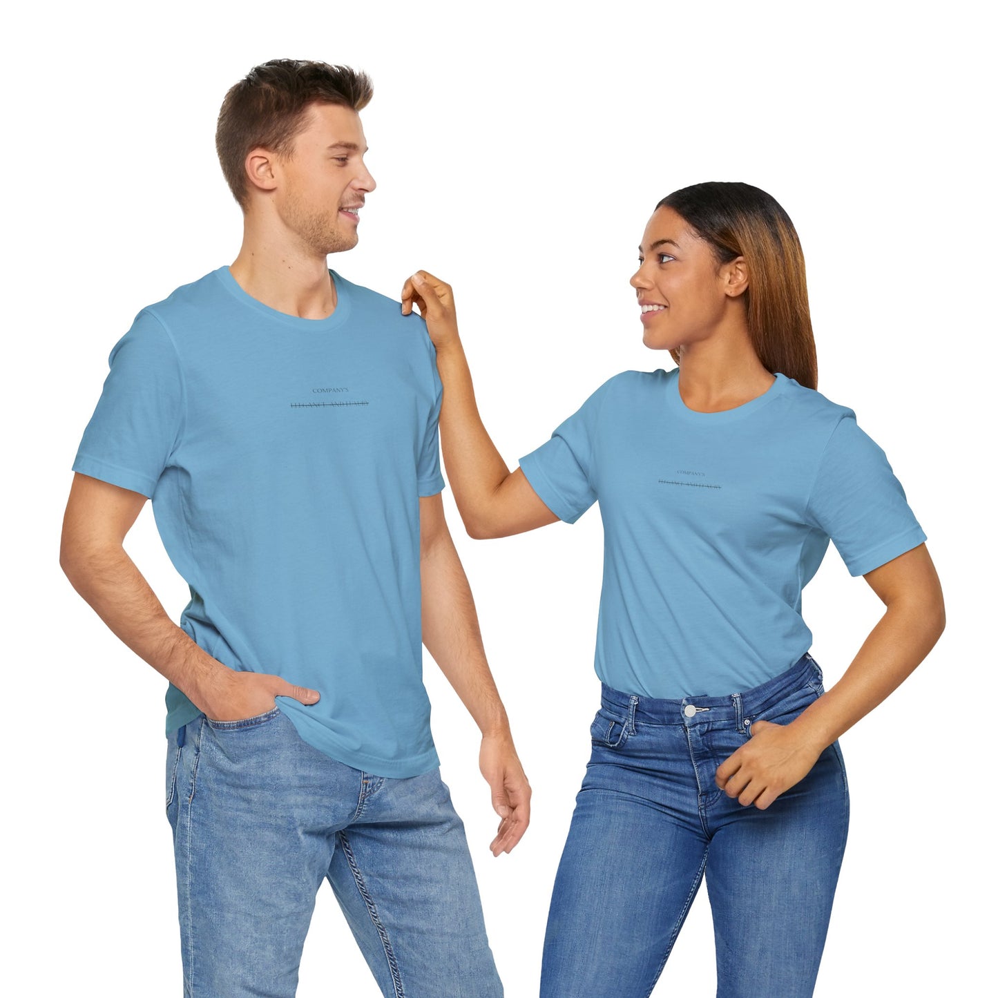 PLAYERA UNISEX JERSEY LOGO COMPANY’S AND LUXURY.