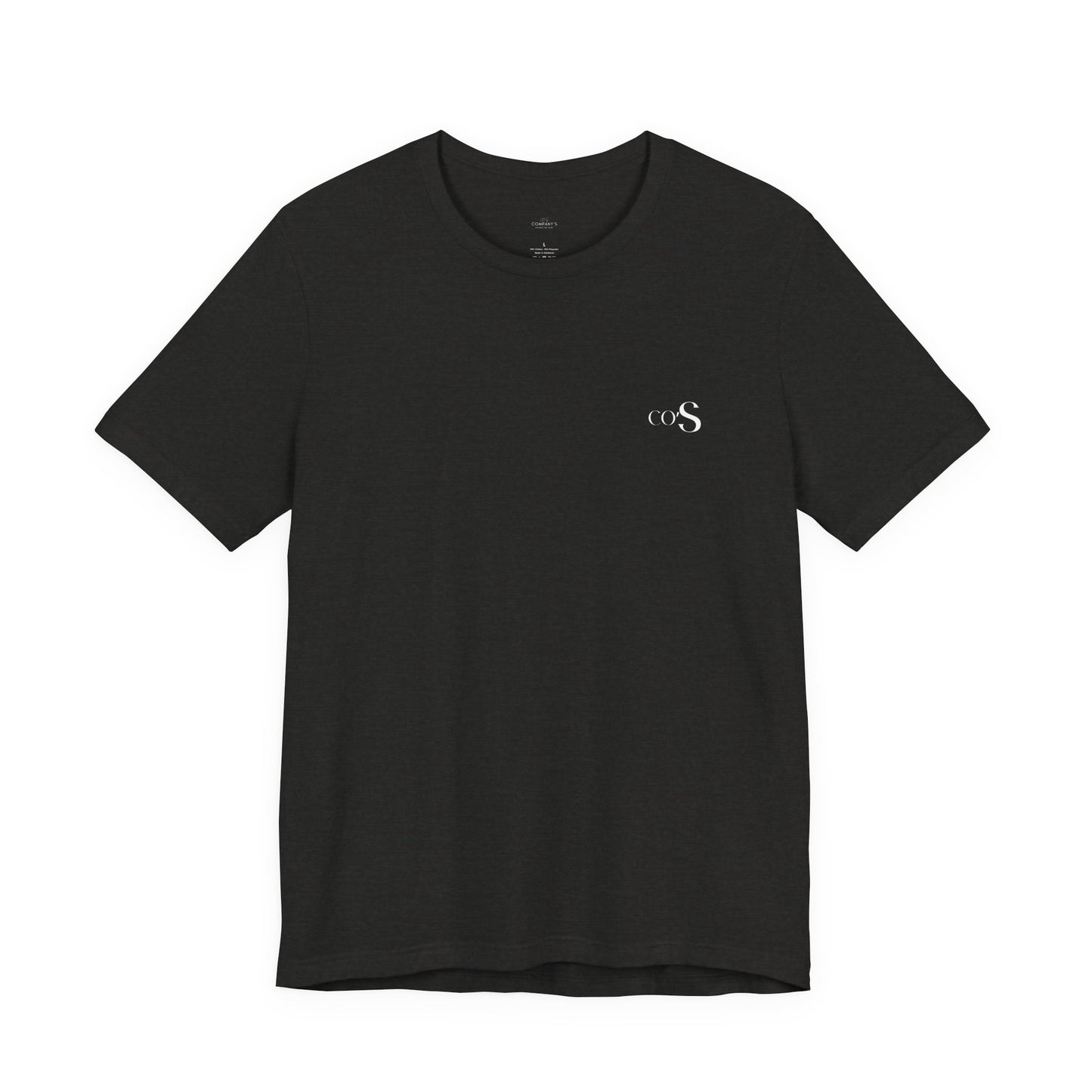PLAYERA UNISEX JERSEY COMPANY’S LOGO CO’S.