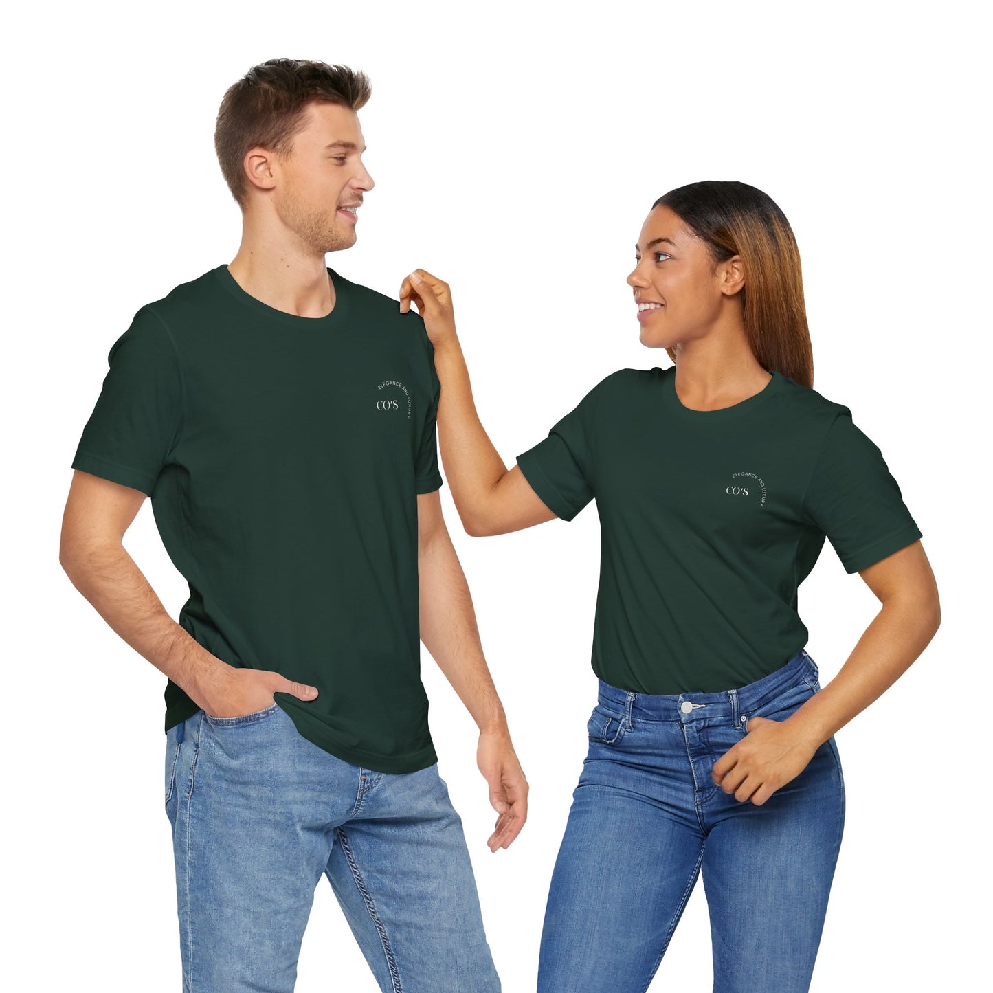 PLAYERA UNISEX JERSEY LOGO COMPANY’S ESTILO MEDIA LUNA.