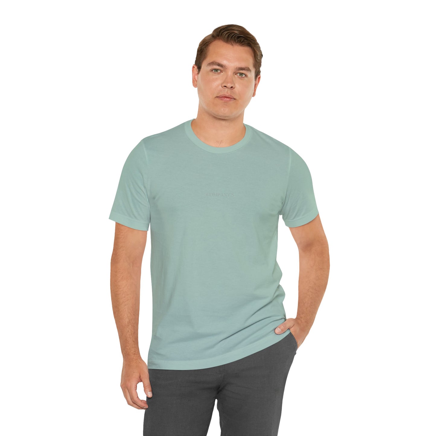PLAYERA UNISEX JERSEY LOGO COMPANY’S ELEGANCE.