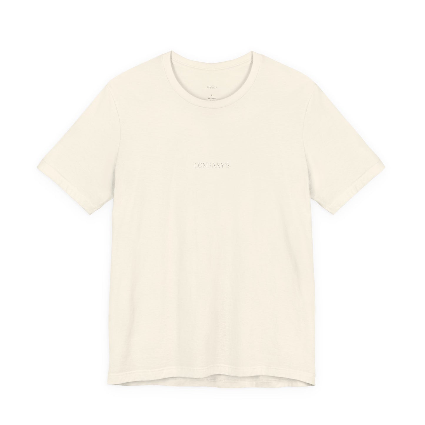 PLAYERA UNISEX JERSEY LOGO COMPANY’S ELEGANCE.
