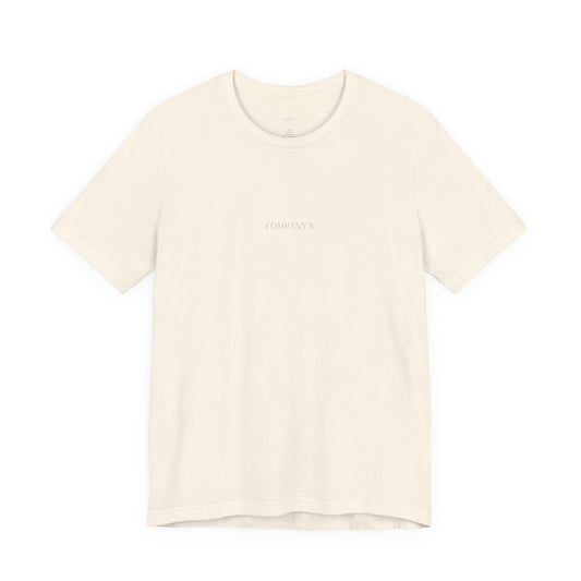 PLAYERA UNISEX JERSEY LOGO COMPANY’S ELEGANCE.