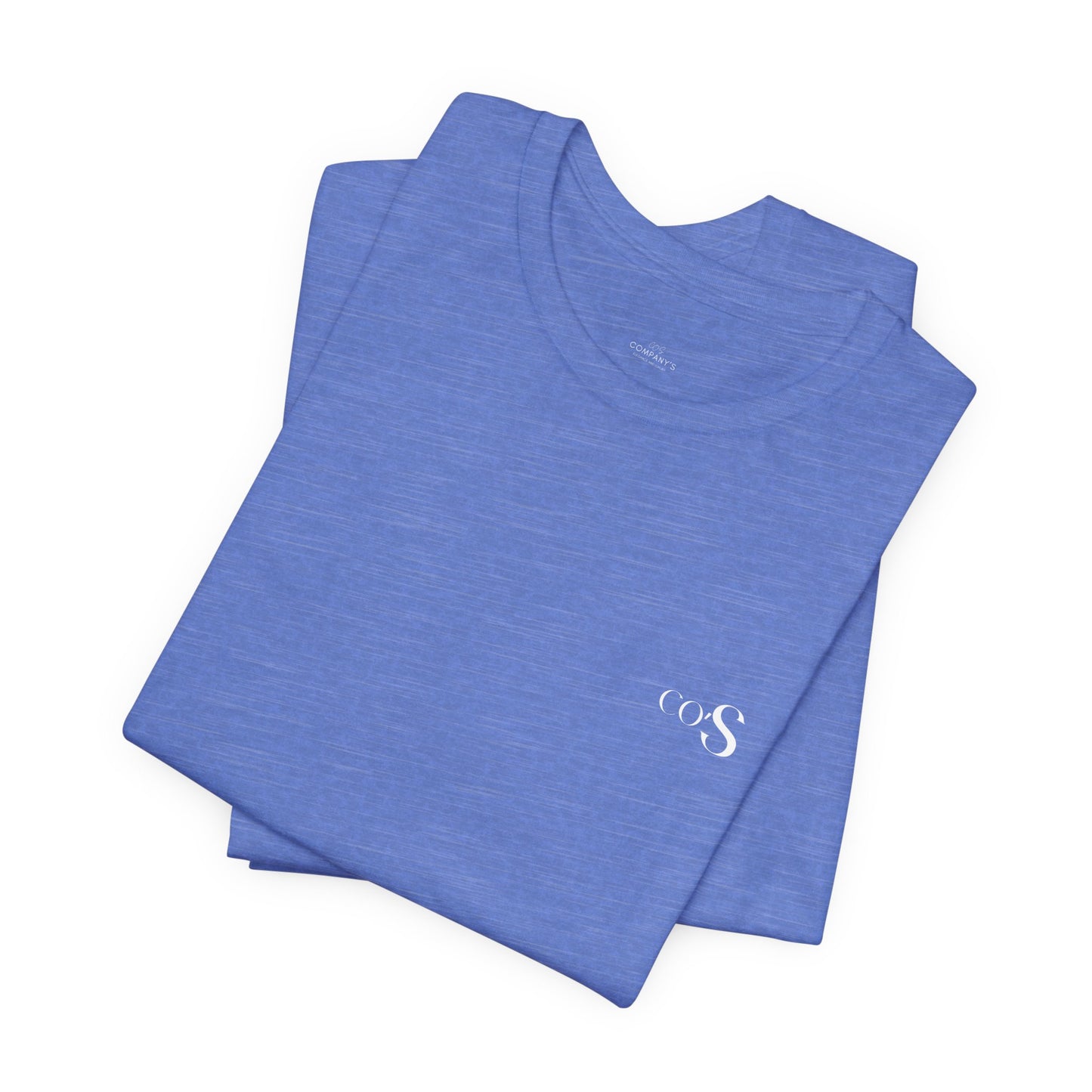 PLAYERA UNISEX JERSEY COMPANY’S LOGO CO’S.