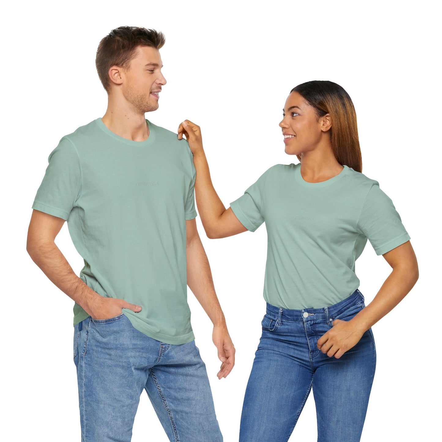 PLAYERA UNISEX JERSEY LOGO COMPANY’S ELEGANCE.