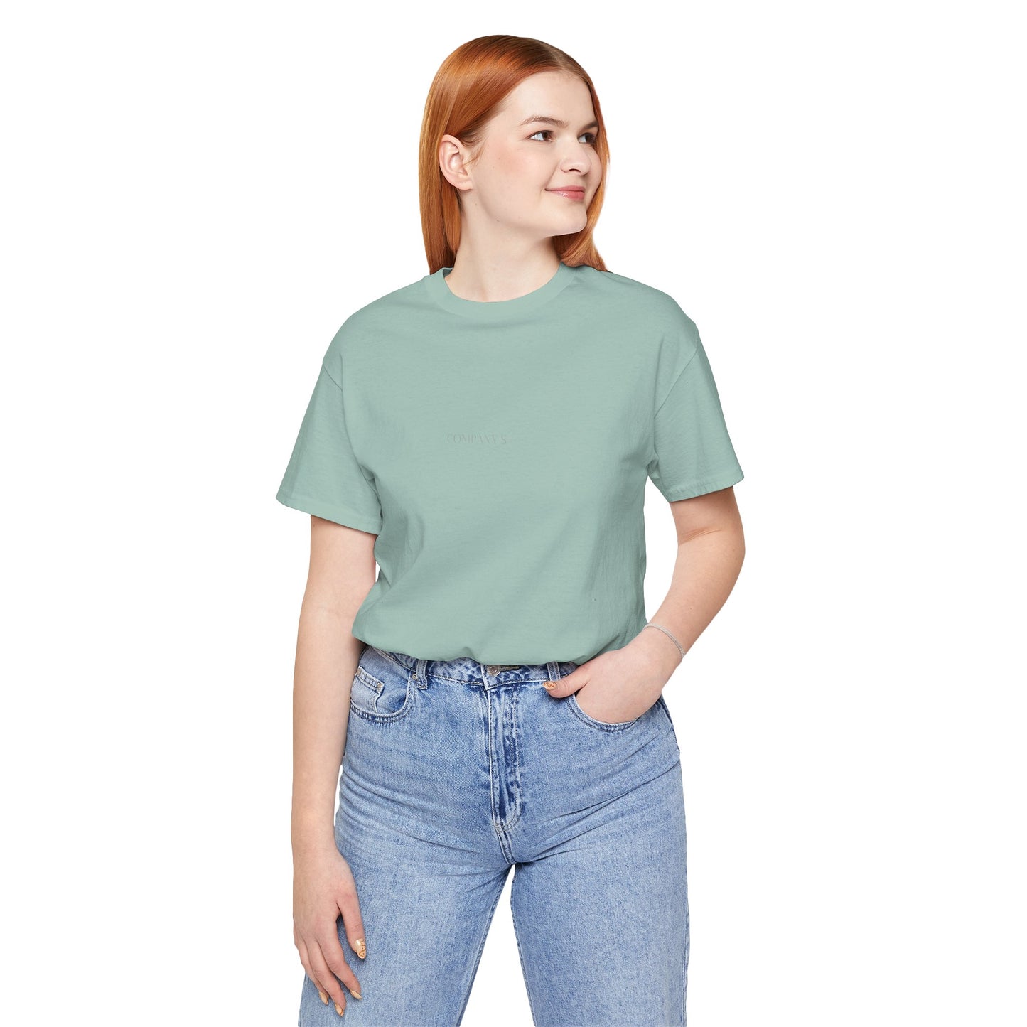 PLAYERA UNISEX JERSEY LOGO COMPANY’S ELEGANCE.