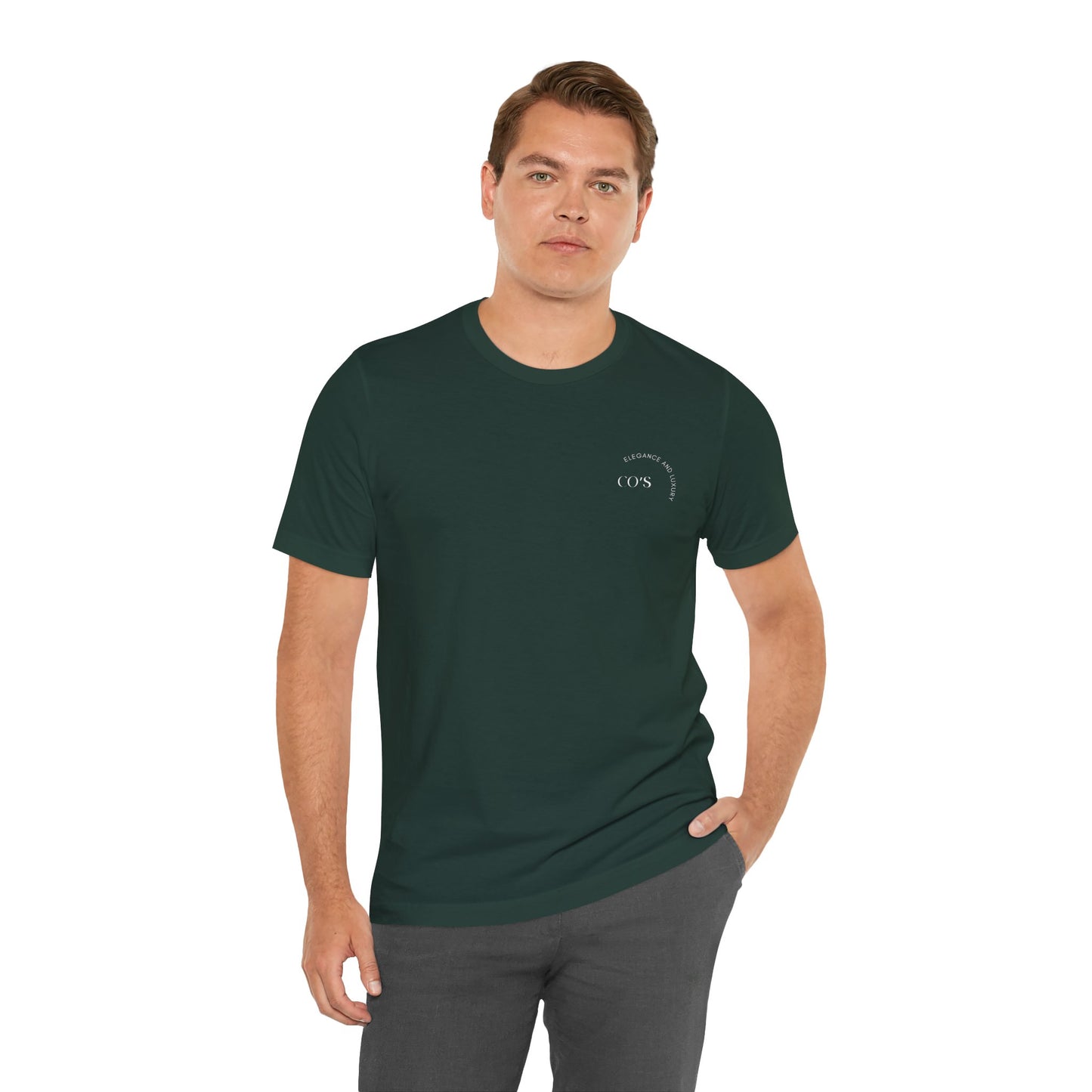 PLAYERA UNISEX JERSEY LOGO COMPANY’S ESTILO MEDIA LUNA.