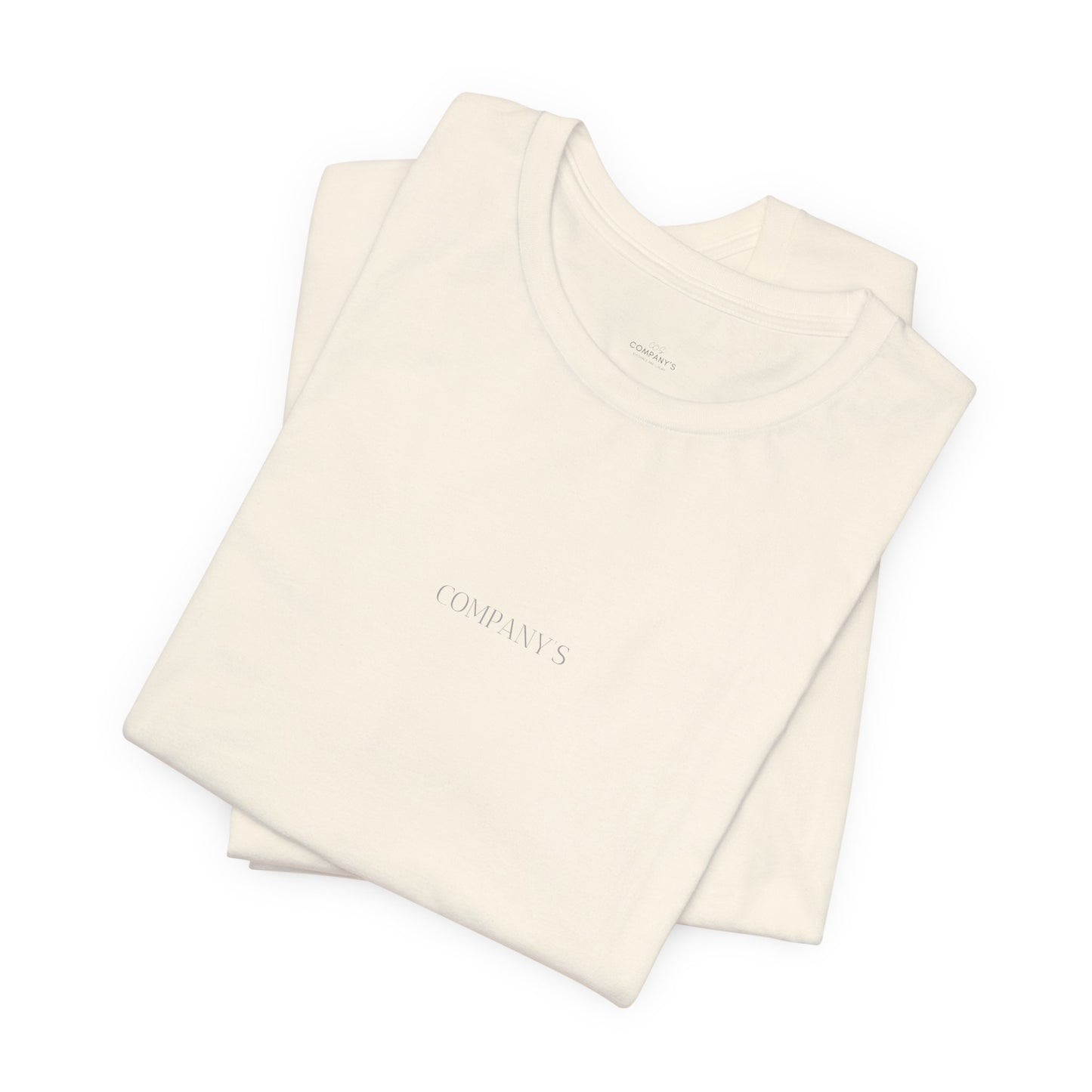 PLAYERA UNISEX JERSEY LOGO COMPANY’S ELEGANCE.