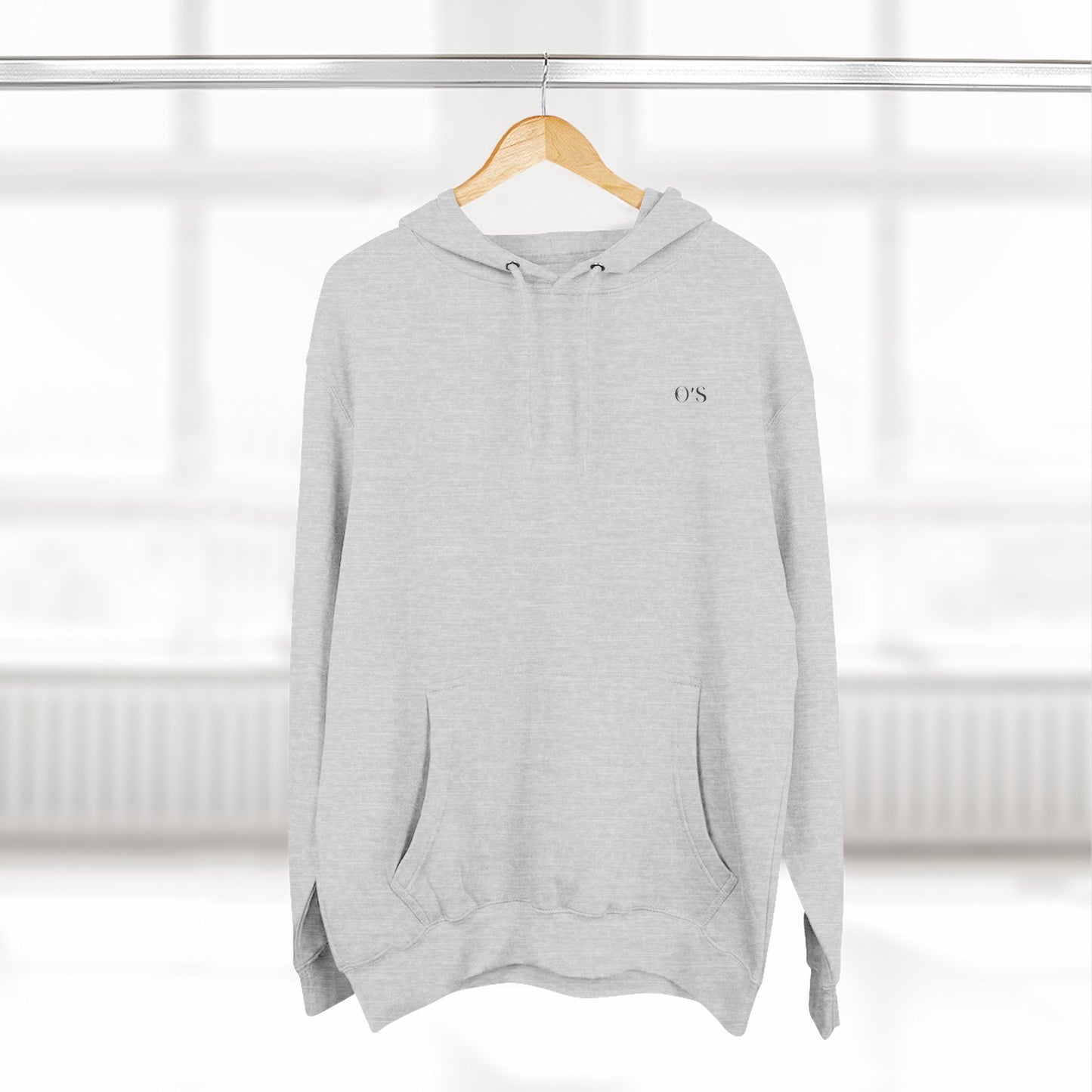 SUDADERA UNISEX CON CAPUCHA POLAR COMPANY’S CO’S LOGO.