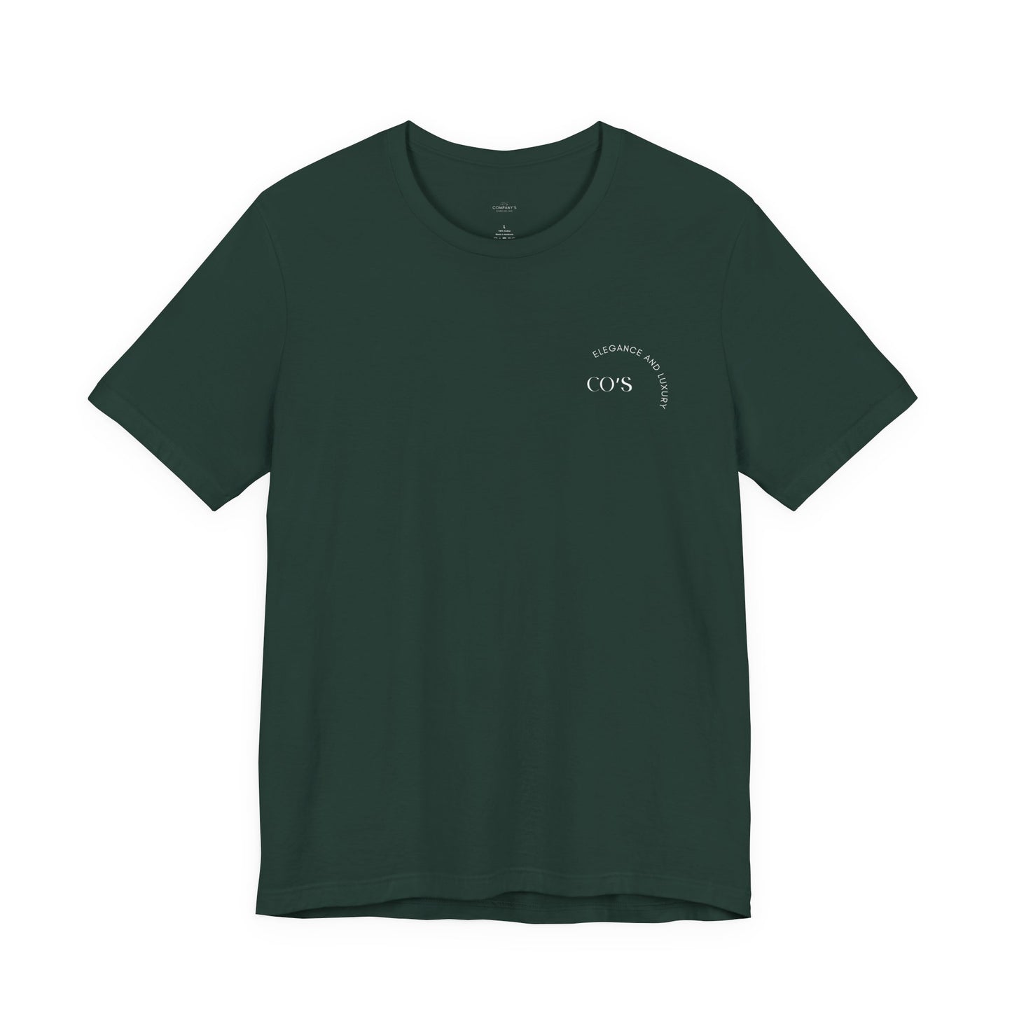 PLAYERA UNISEX JERSEY LOGO COMPANY’S ESTILO MEDIA LUNA.