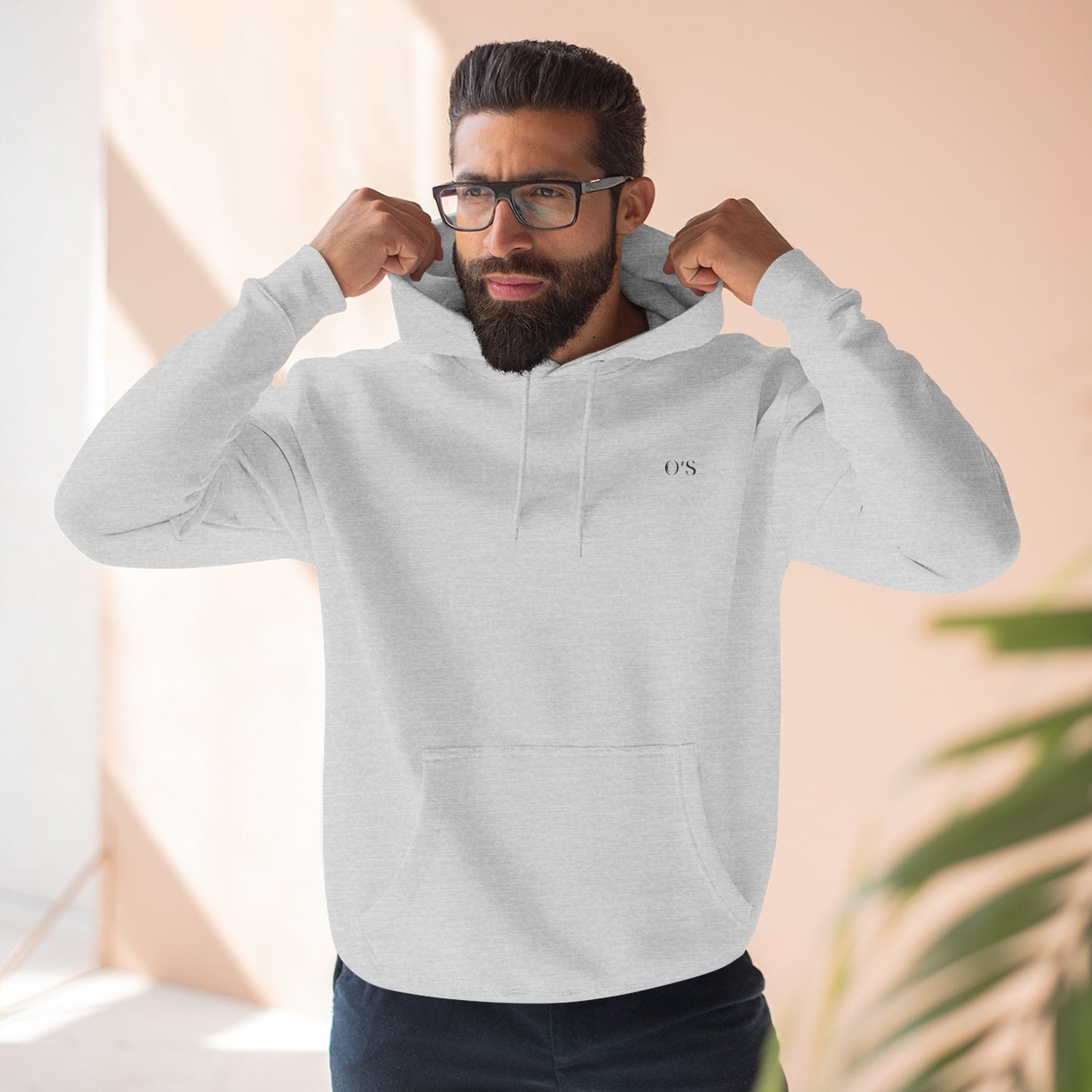 SUDADERA UNISEX CON CAPUCHA POLAR COMPANY’S CO’S LOGO.