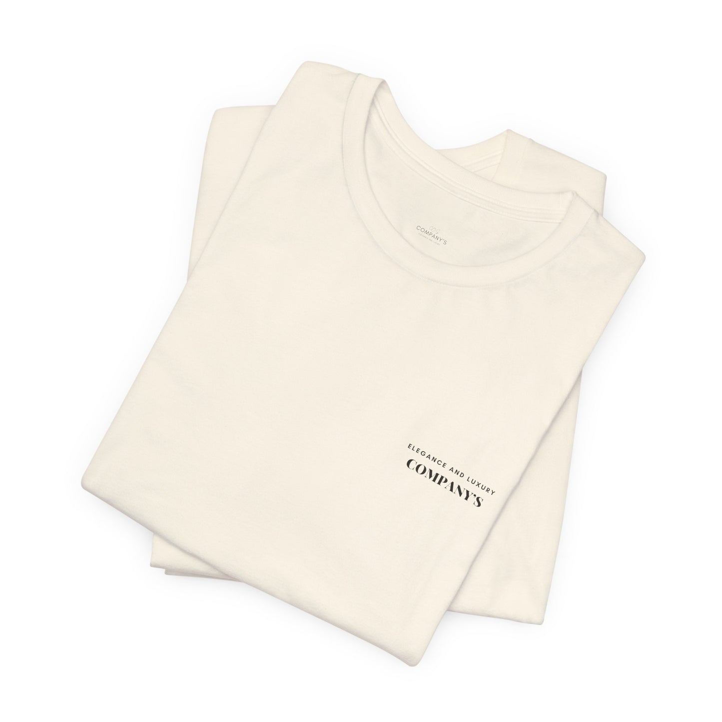 PLAYERA UNISEX JERSEY  COMPANY’S LOGO ELEGANCE AND LUXURY.