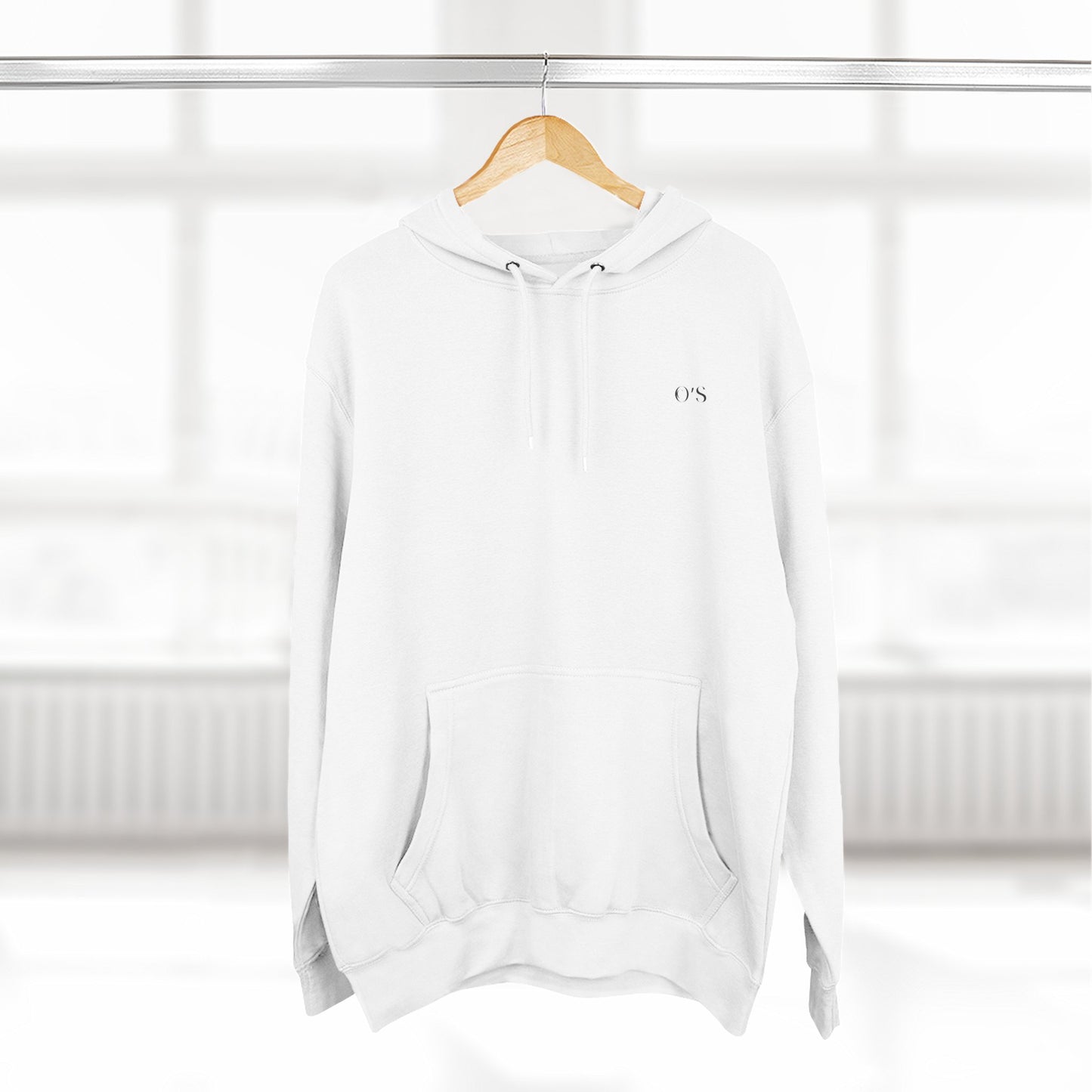SUDADERA UNISEX CON CAPUCHA POLAR COMPANY’S CO’S LOGO.