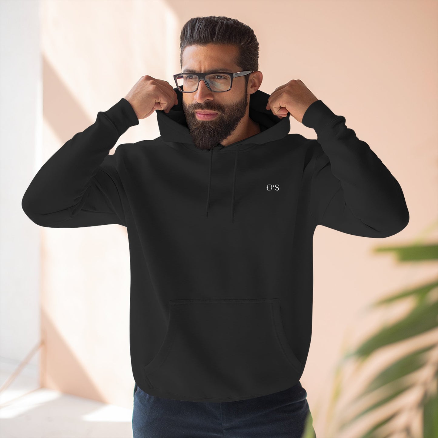 SUDADERA UNISEX CON CAPUCHA POLAR COMPANY’S CO’S LOGO.