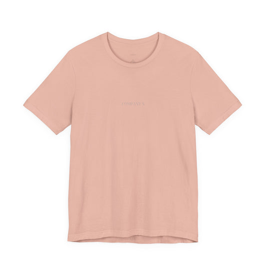PLAYERA UNISEX JERSEY LOGO COMPANY’S ELEGANCE.