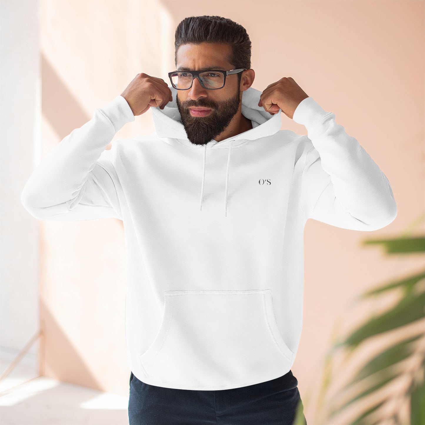 SUDADERA UNISEX CON CAPUCHA POLAR COMPANY’S CO’S LOGO.