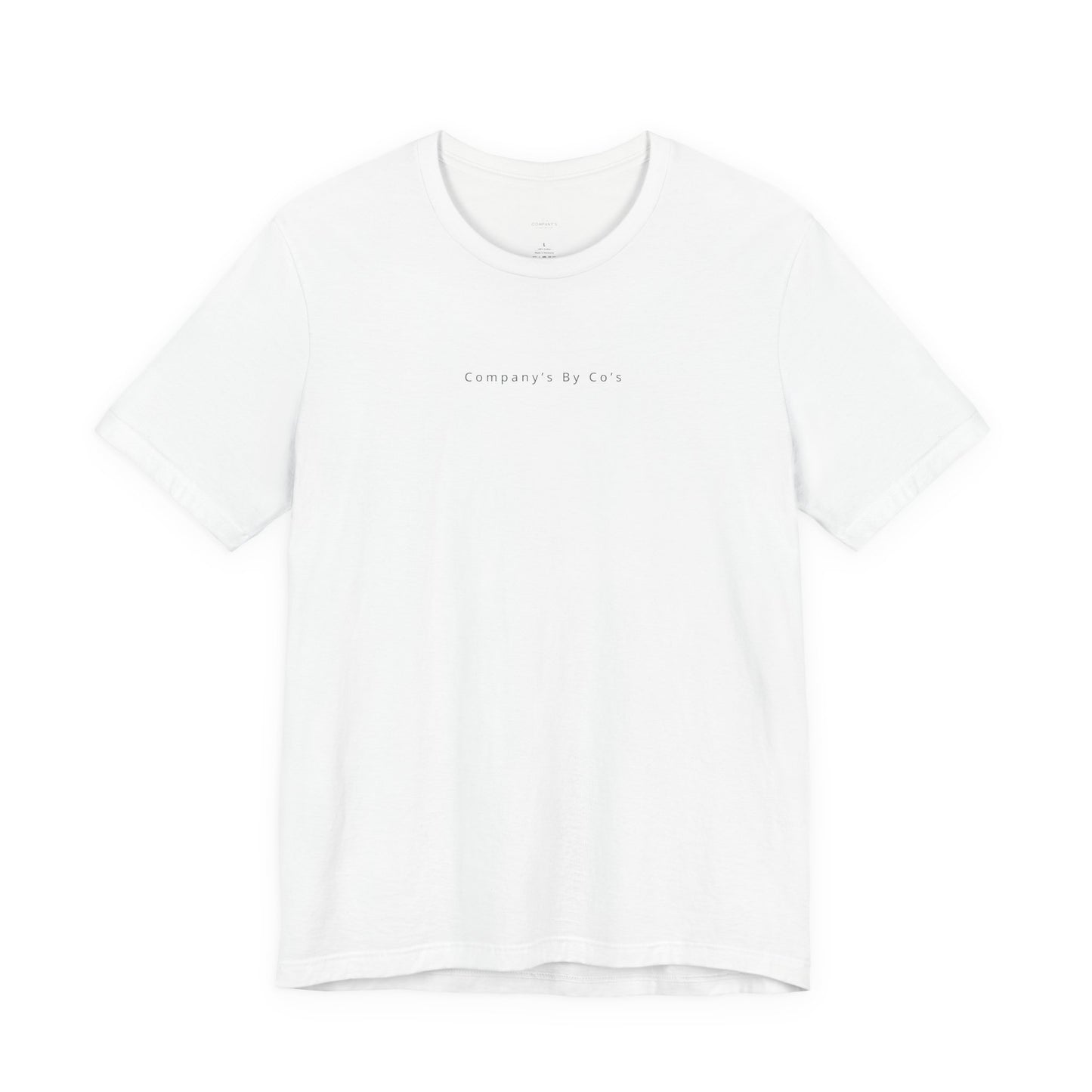 PLAYERA UNISEX COMPANY’S LOGO CO’S.
