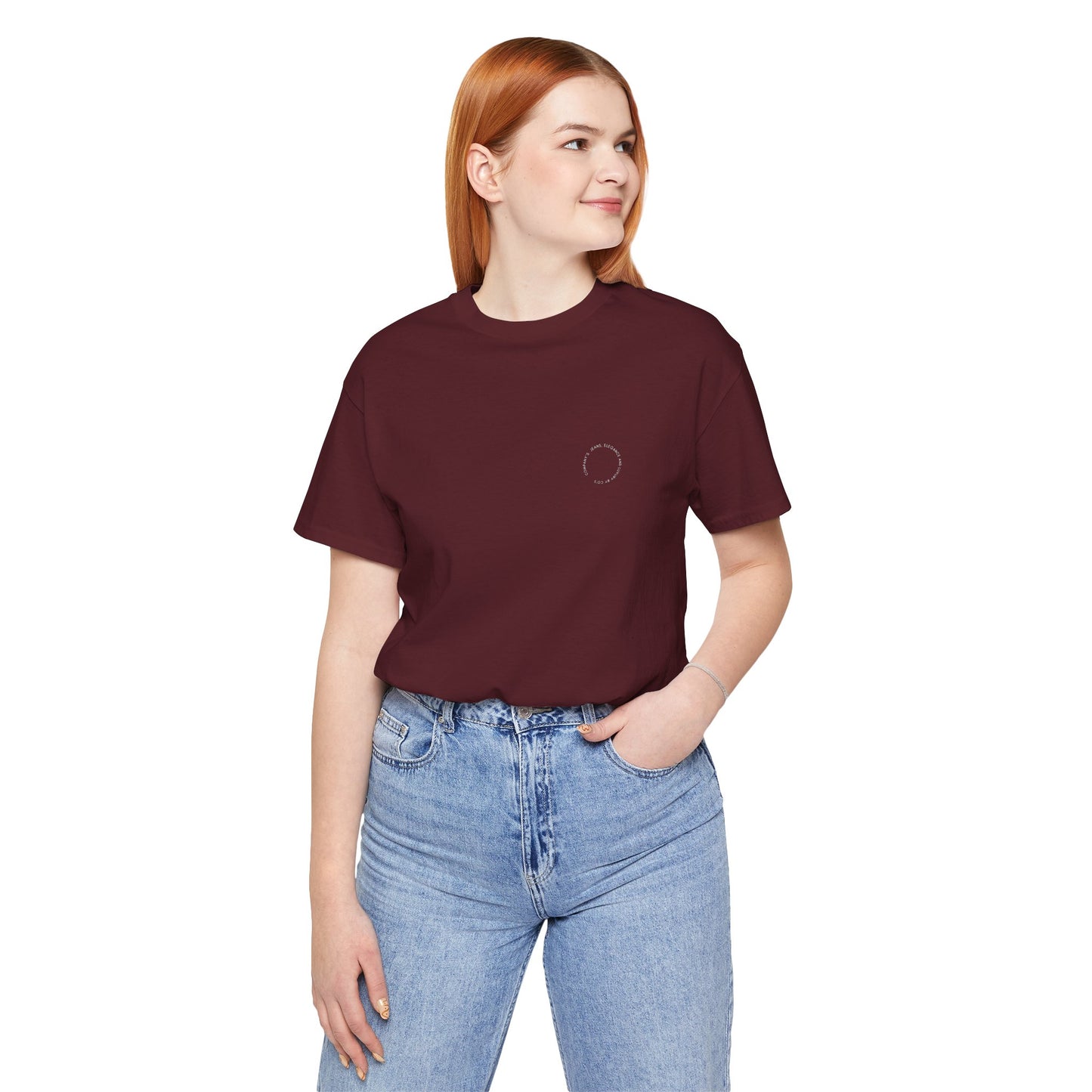 PLAYERA UNISEX COMPANY’S JERSEY, LOGO CIRCULAR.